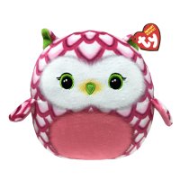 Ty Squish-a-Boos Kuscheltier Plüschkissen Eule Tootie