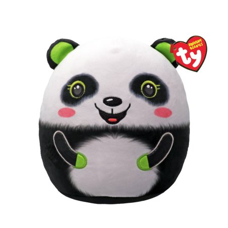 Ty Squish-a-Boos Kuscheltier Plüschkissen Pandabär Bonsai 20cm groß