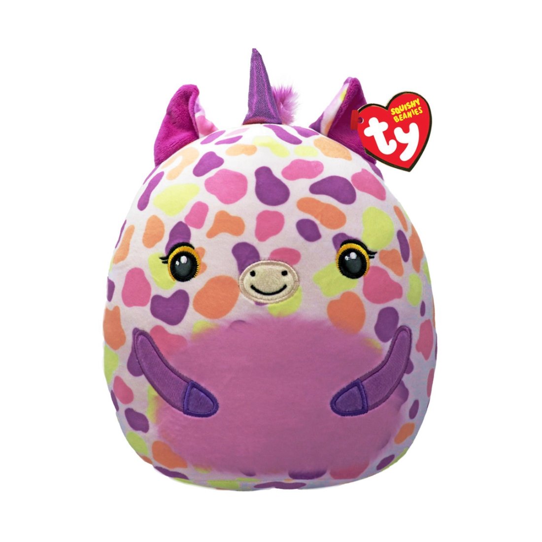 Ty Squish-a-Boos Kuscheltier Plüschkissen Einhorn Astra 20cm groß