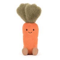 Jellycat Karotte Amuseables Carrot, Vorderseite Kuscheltier