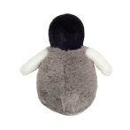 Hermann TEDDY Herzekind Pinguinküken 15cm groß, Rückseite Kuscheltier