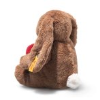 Steiff Friends Kuscheltier Hase Hoppie Love braun, Rückseite