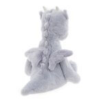 Kuscheltier Bear & Me by Charlie Bears Drache Draco Cloudy Grey von der Seite