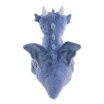 Bear & Me by Charlie Bears Drache Draco Denim Blue, Rückseite Kuscheltier