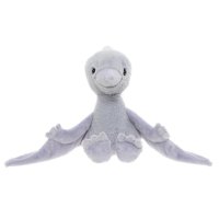 Bear & Me by Charlie Bears Flugsaurier Wings Pterodactyl aus hellgrauem Plüsch mit schwarzen Knopfaugen