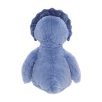 Bear & Me by Charlie Bears Triceratops Troy Denim Blue, Rückseite Kuscheltier