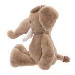 Bear & Me by Charlie Bears Kuscheltier Mammut Wally Mammoth von der Seite