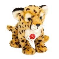 Hermann TEDDY Kuscheltier Gepard sitzend, Vorderseite