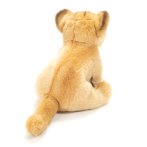 Hermann TEDDY Kuscheltier Löwenbaby sitzend, Rückseite