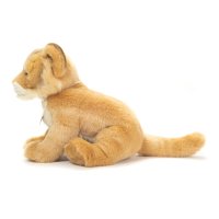 Hermann TEDDY Kuscheltier Löwenbaby von der Seite