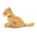 Hermann TEDDY Kuscheltier Löwenbaby von der Seite