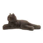 Hermann TEDDY Collection Kartäuserkatze, Kuscheltier von der Seite