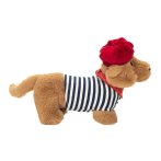 Hermann TEDDY Herzekind Kuscheltier Dackel Claude von der Seite