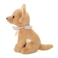 Hermann TEDDY Kuscheltier Hund Chihuahua von der Seite