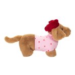 Hermann TEDDY Herzekind Kuscheltier Dackeldame Amelie von der Seite