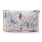 rechteckiges NICI Wild Winter Kissen Faultier Izzy Icetumbler, Rückseite mit Musterprint