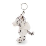 NICI Wild Winter Anhänger Schneeleopard Eleni Snowbell von der Seite