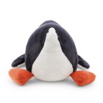 NICI Wild Winter Pinguin Jorge Thunder liegend, Rückseite Kuscheltier