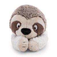 NICI Wild Winter Faultier Izzy Icetumbler, Vorderseite liegendes Kuscheltier