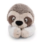 NICI Wild Winter Faultier Izzy Icetumbler, Vorderseite liegendes Kuscheltier