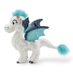 NICI Wild Winter Kuscheltier Drache Zafura von der Seite