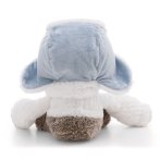 NICI Wild Winter Faultier Izzy Icetumbler mit Mütze, Rückseite sitzendes Kuscheltier