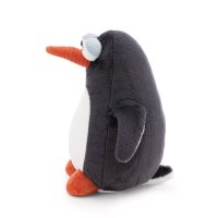 NICI Wild Winter Pinguin Jorge Thunder, sitzendes Kuscheltier von der Seite