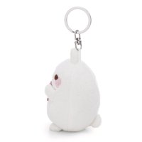 NICI Molang Anhänger mit rosa Schleife von der Seite