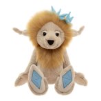 Bearhouse by Charlie Bears Trollmädchen Topaz Blue Vorderseite Kuscheltier