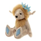 Bearhouse by Charlie Bears Kuscheltier Trollmädchen Topaz Blue von der Seite