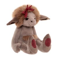 Bearhouse by Charlie Bears Kuscheltier Trollmädchen Ruby Roo von der Seite