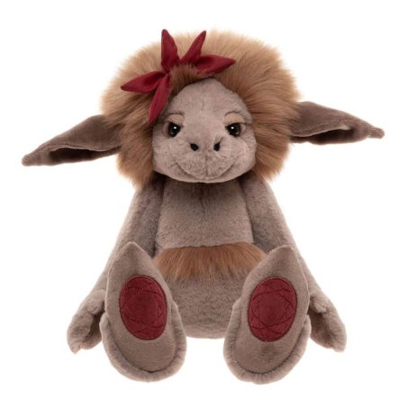 Bearhouse by Charlie Bears Trollmädchen Ruby Roo Vorderseite Kuscheltier