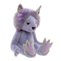 Bearhouse by Charlie Bears Kuscheltier Trollmädchen Amethyst Boo von der Seite