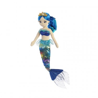 Meerjungfrau Rainbow Indigo, 25cm Aurora Sea Sparkles Meerjungfrau Rainbow Indigo, 25cm Aurora Sea Sparkles
