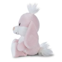 NICI Happy Rabbits Hase rosa, Kuscheltier von der Seite