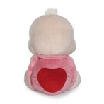 Rückseite NICI Love Schildkröte mit einem roten Herz auf dem rosa Panzer