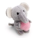 NICI Little & Me Elefantenbaby mit einem rosa Herzchen in den Pfoten