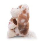NICI Little & Me Kuscheltier Hase mit Kind von der Seite