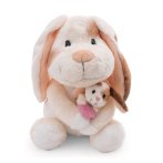 NICI Little & Me Hase mit Kind, Vorderseite Kuscheltier