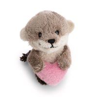NICI Little & Me Otterkind mit einem rosa Herzchen in den Pfoten