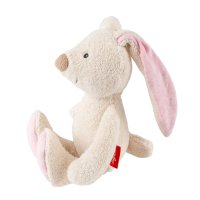 sigikid Natural Friends Schlenkerkuscheltier Hase von der Seite