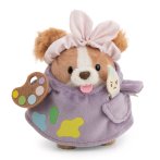NICI mymochi Spaniel Brushy mit Pinsel + Malerkostüm