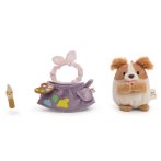 NICI mymochi Spaniel Brushy, Pinsel und Malerkostüm nebeneinander