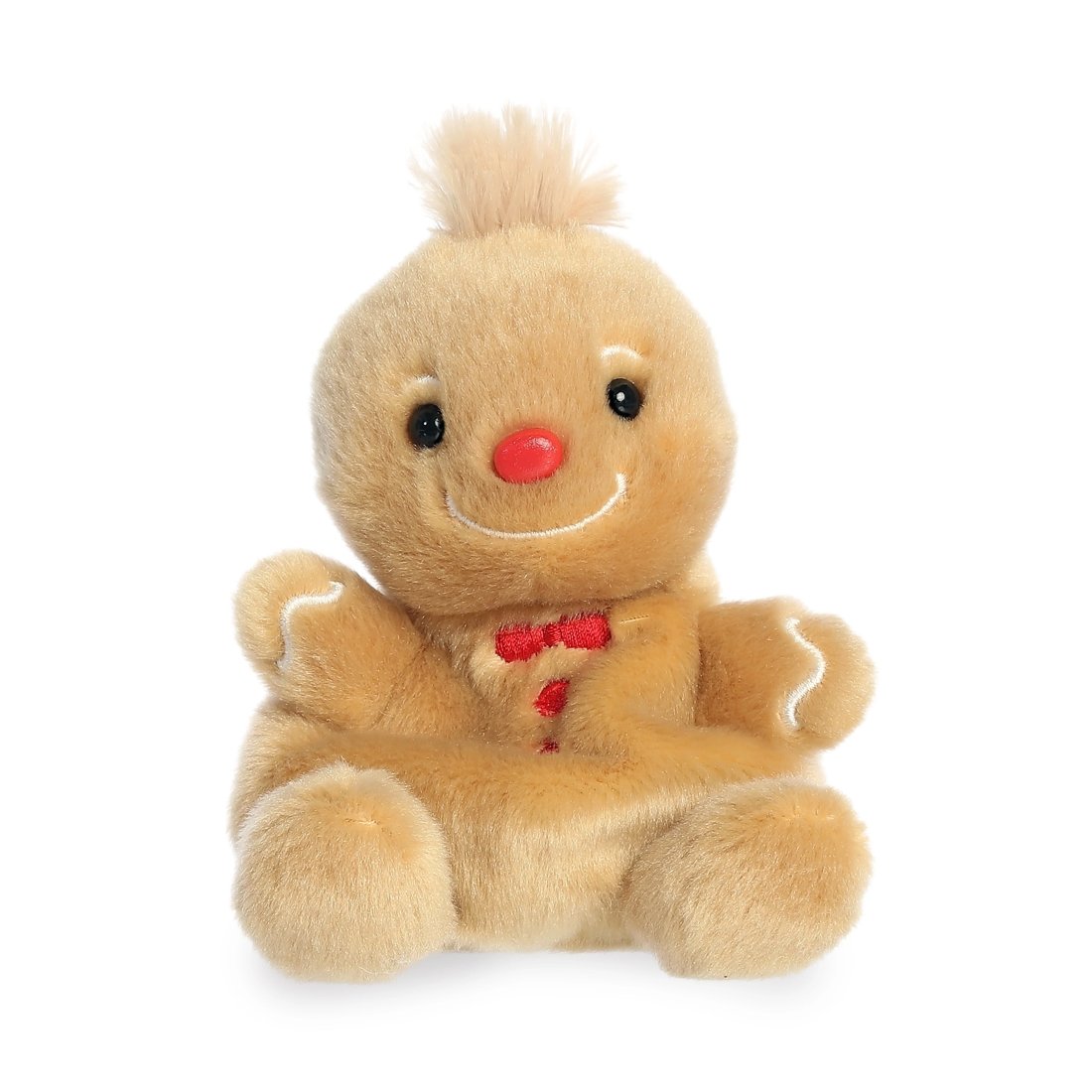 Palm Pals Kuscheltier Lebkuchenmännchen Gino Gingerbread Man, Vorderseite