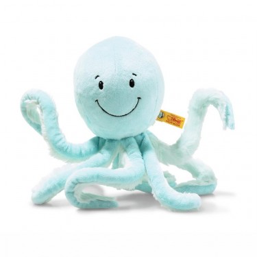 Steiff - Knopf im Ohr: Oktopus Ockto, 27cm türkis Steiff - Knopf im Ohr: Oktopus Ockto, 27cm türkis
