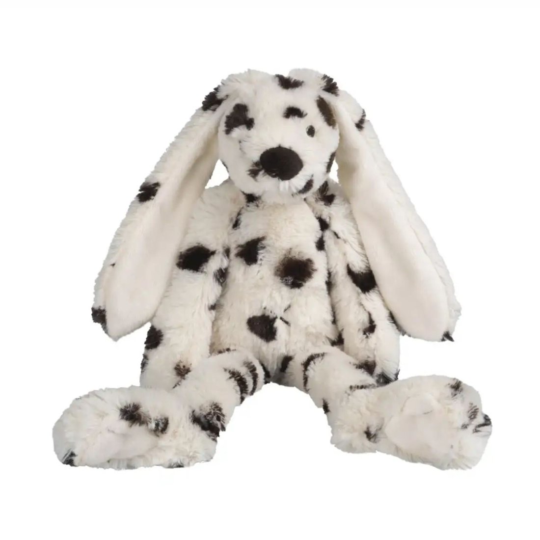 Happy Horse Kuscheltier Hase Richie weiß mit schwarzen Flecken