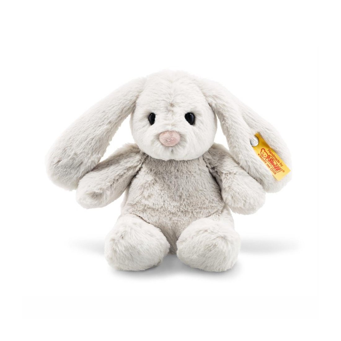 Steiff Soft Cuddly Friends Hase Hoppie hellgrau, 18cm | Kuscheltier.Boutique