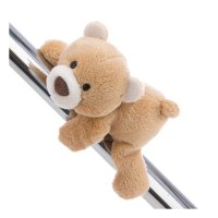 Nici Teddybär Finni karamell, MagNICI an einer Metallstange