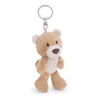 Nici Teddybär Finni karamell, Vorderseite Anhänger