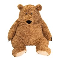 Hermann TEDDY Kuscheltier Braunbär James sitzend